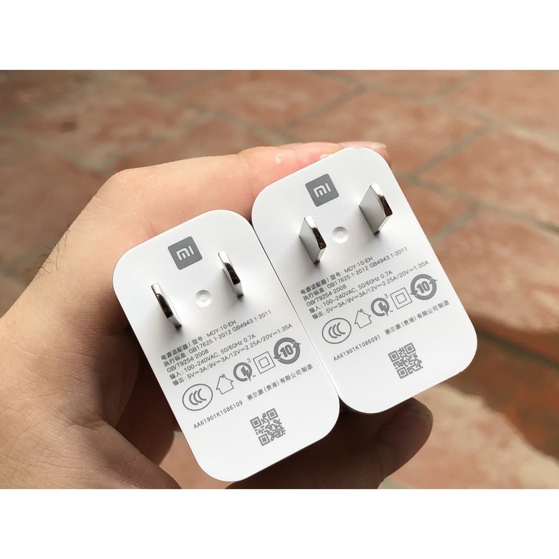 Bộ củ sạc nhanh Xiaomi  Mi Turbo Charge 4.0 mã MDY-10-EH - Zin hãng bóc máy