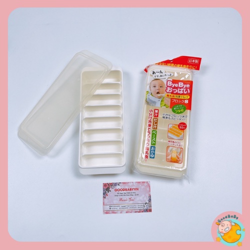 Khay Trữ Đông ,Khay Làm Đá,Đựng Đồ Ăn Dặm Cho Bé Inomata Nhật bản Goodbabyvn