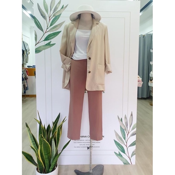 Áo blazer xuất hàn dư xịn