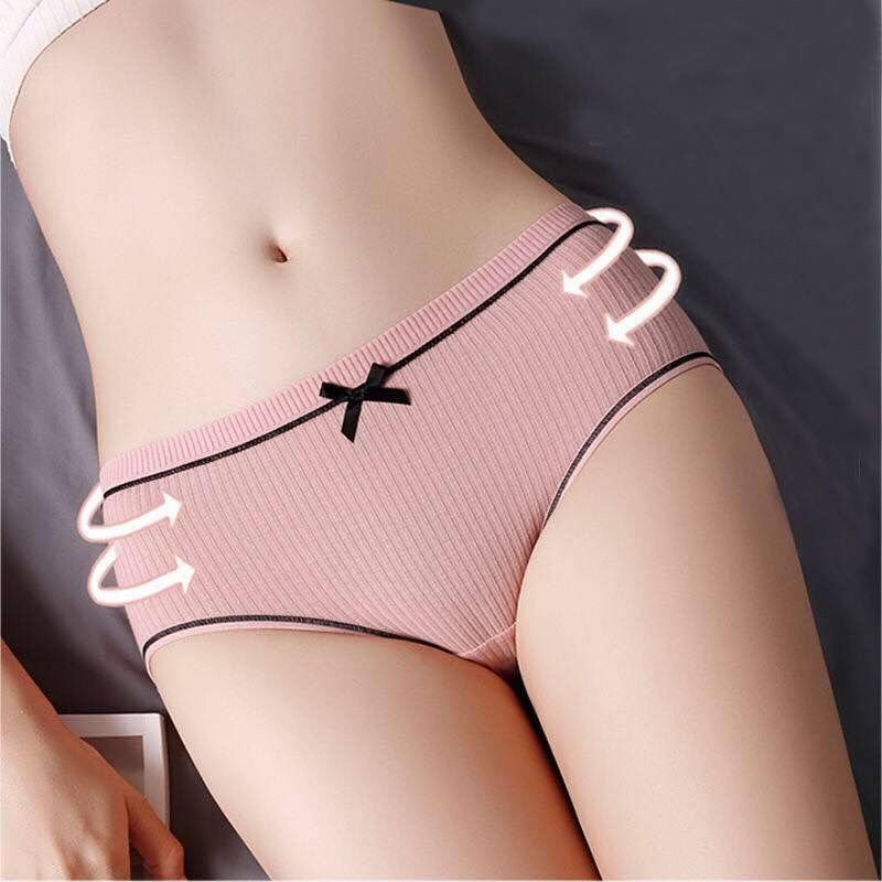 Quần lót nữ cotton tông màu nhẹ chất mát co dãn thấm hút mồ hôi - Quần chíp nữ phù hợp mùa hè thiết kế thời trang L803