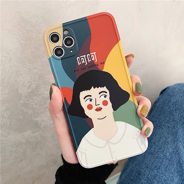 Ốp điện thoại TPU mềm cho IPHONE 7 8 PLUS XR X/XS XS MAX 11 11 PRO 11 PRO MAX 13 promax