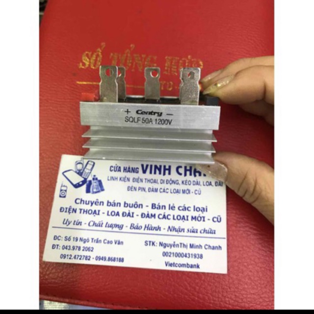 2 Con Cầu đi ốt 50A 5 chân 3 pha