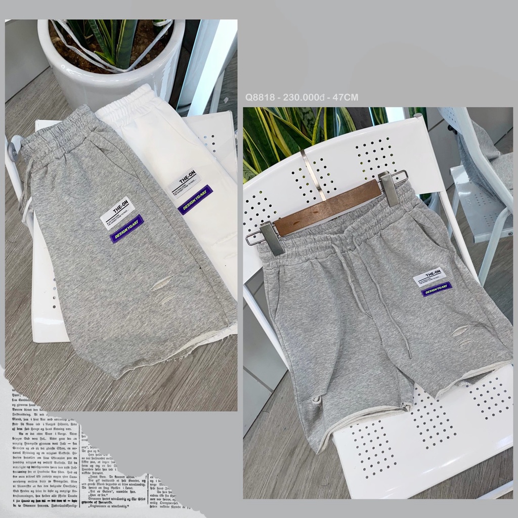 Quần Short Vải Thể ThaoTag The On - Mã Số: Q8818