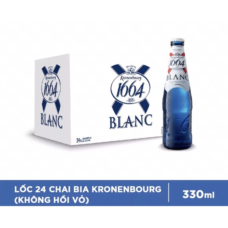 Bia Blanc 1664 - 1 thùng 24 chai 330ml