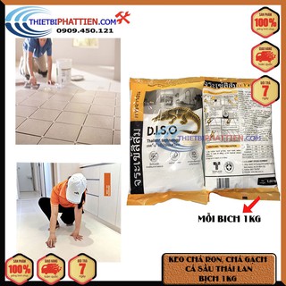 ''FREESHIP'' Keo chà ron, chà gạch, xi măng trắng cá sấu Thái Lan 1KG ( Hàng Chính Hãng)