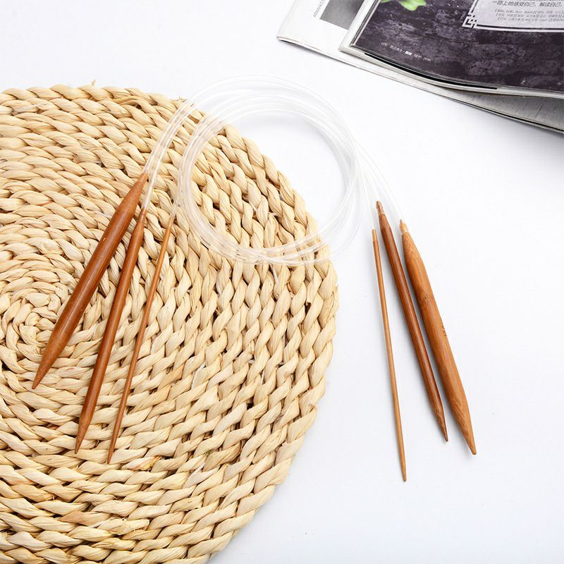 Kim/Que đan vòng Tre (Dài 40cm - 80cm) - Kim đan len