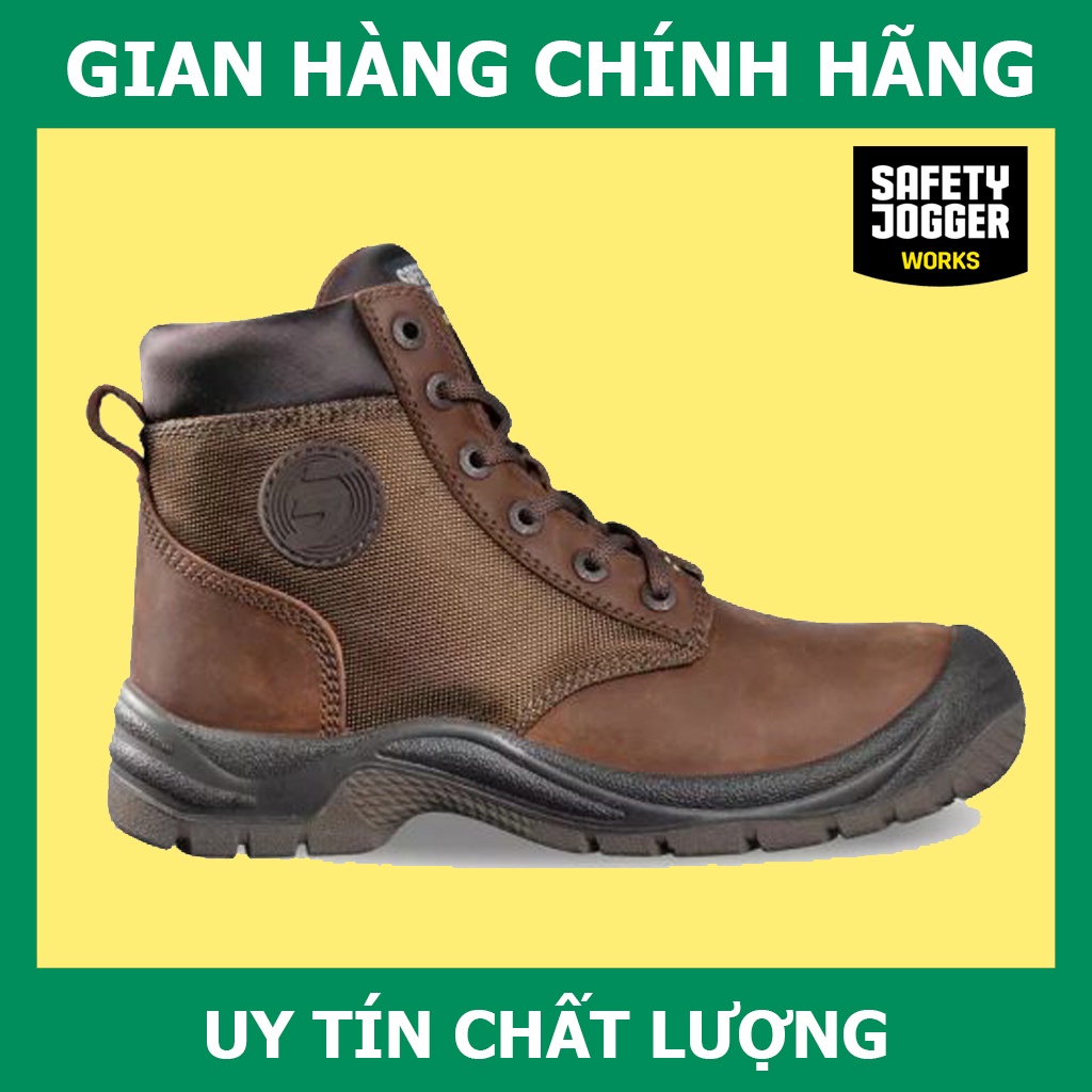 [Chính Hãng] Giày Bảo Hộ Safety Jogger Dakar Chống Thấm Nước, Chống Đâm Xuyên, Va Đập Mạnh