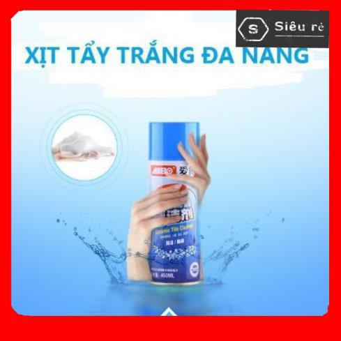 Chai Xịt Tẩy Đa Năng AIBO 450ML Vệ Sinh Sàn Nhà , Gạch Men Siêu Sáng (MS2937)