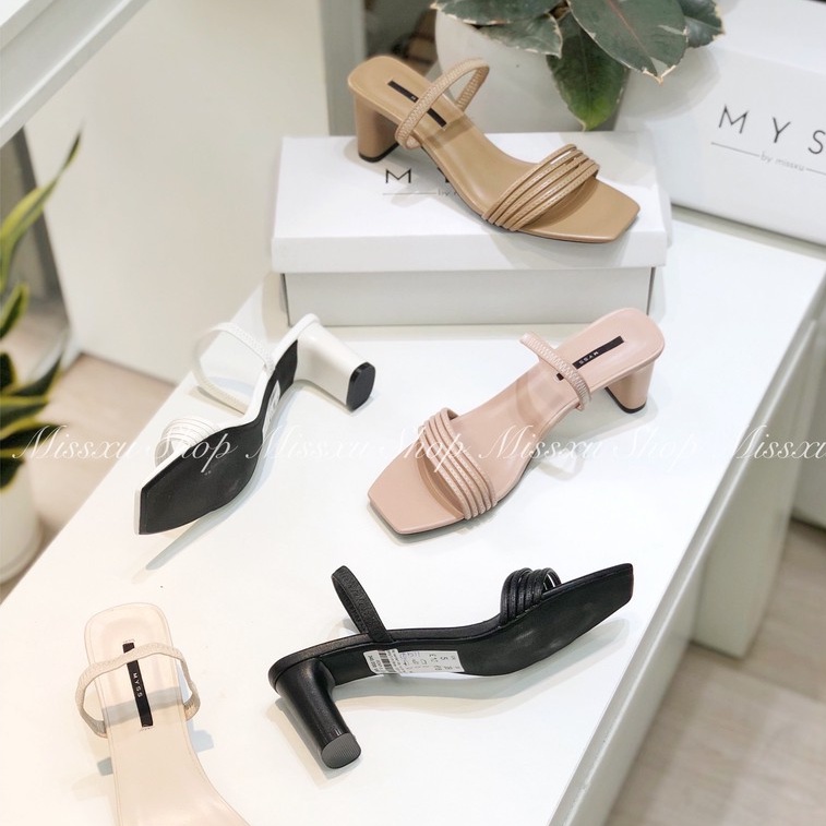 Giày sandal nữ dây nhuyễn bản ngang 5 cm thời trang MYSS  - SD97