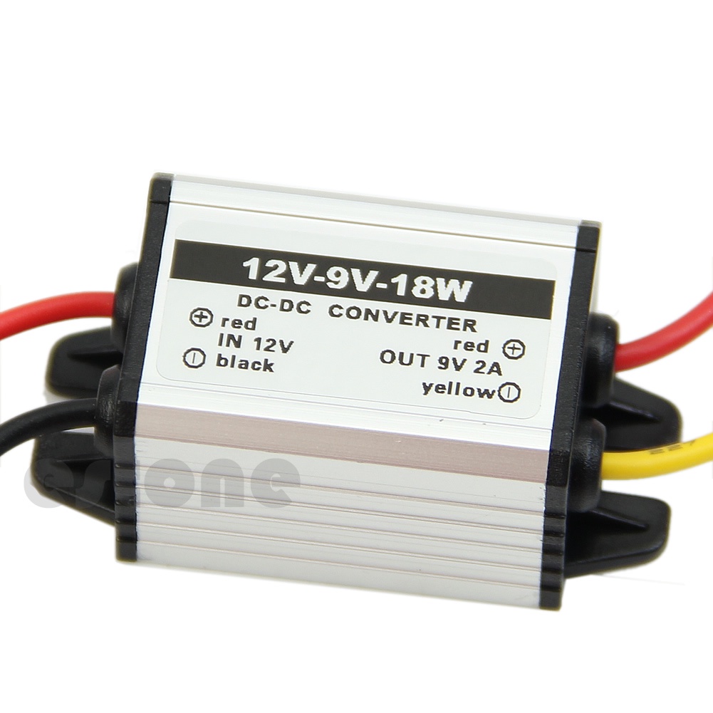 Bộ chuyển đổi nguồn điện dc sang dc 12v 9v chống thấm nước