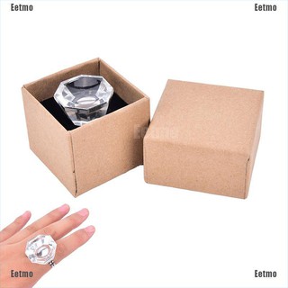 Nhẫn giả hình viên kim cương 3D dùng đựng mực xăm chuyên dụng