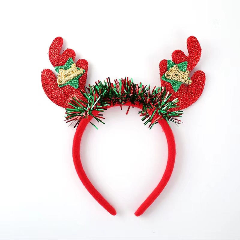 Băng Đô Cài Tóc Hình Ông Già Noel / Người Tuyết Giáng Sinh Xinh Xắn Cho Bé Gái (Có Thể Tùy Chỉnh)