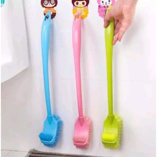 Cọ chà toilet cán dài màu