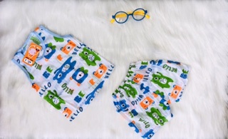 Combo 5b Cotton giấy ba lỗ cho bé