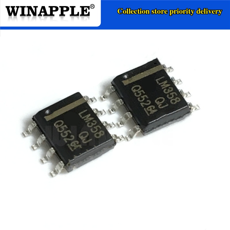 Bộ 50 Linh Kiện Khuếch Đại LM358 LM358DR SOP8