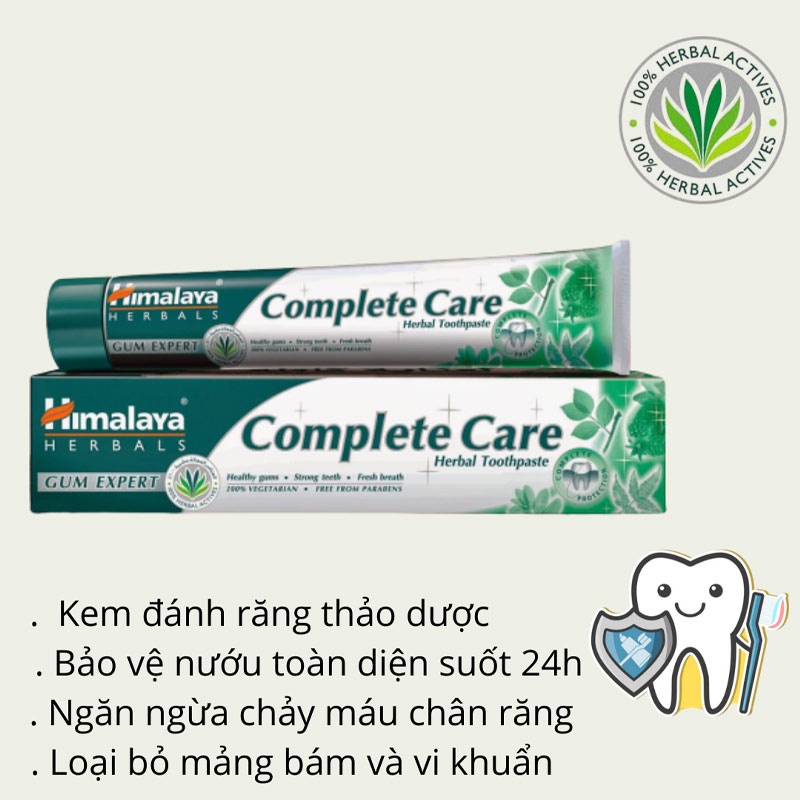 Kem đánh răng bảo vệ nướu | Himalaya Complete Care Toothpaste 100g