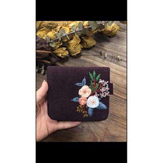 ví vải handmade thêu tay