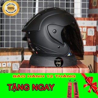 Nón bảo hiểm Asia MT115 Chính Hãng Tặng Kèm móc khóa dây