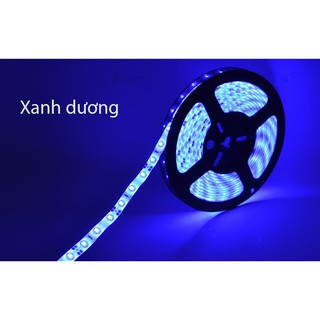 LED DÂY DÁN 5050 MÀU XANH DƯƠNG 12V (5m)