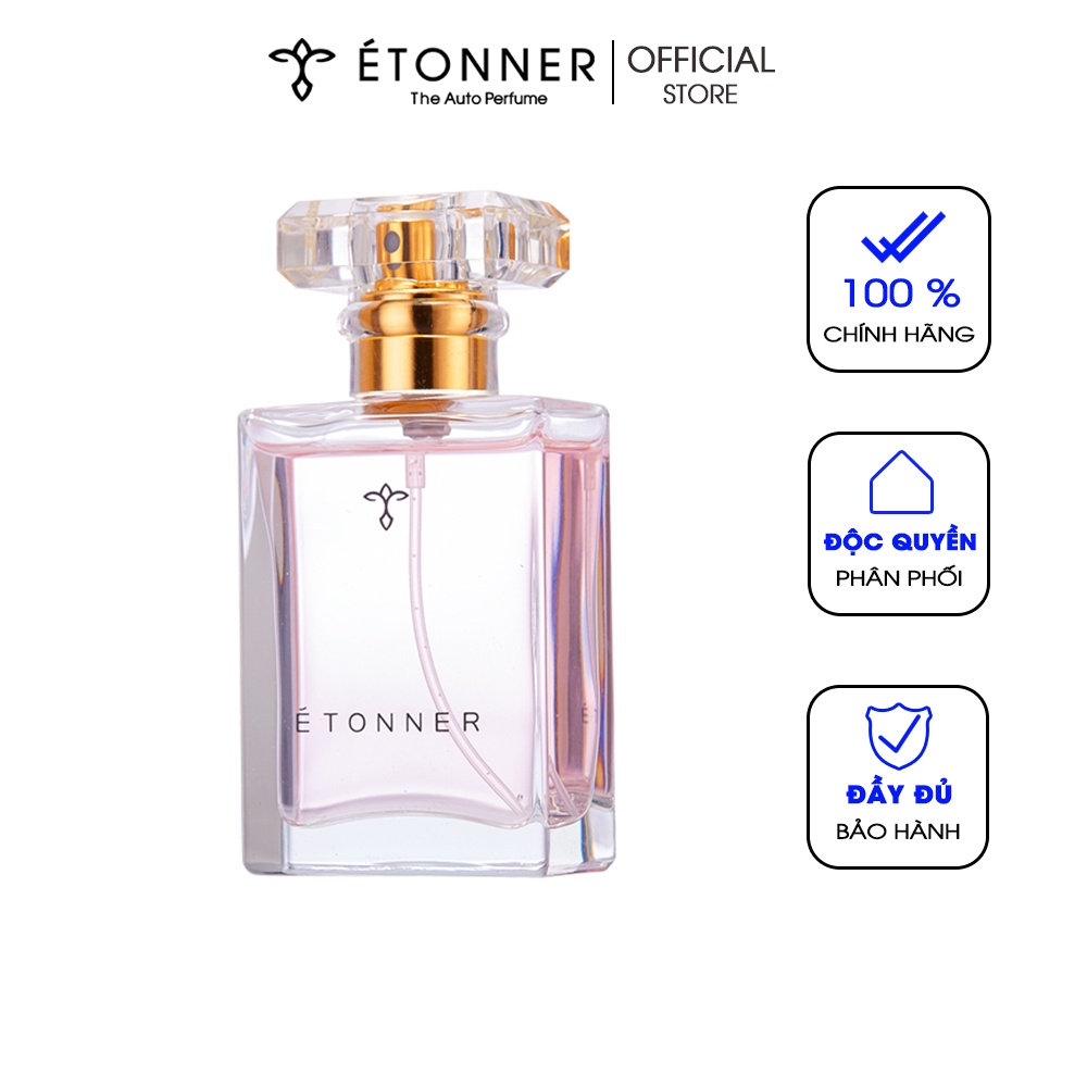 Nước Hoa Xịt Gốm Treo Xe Ô Tô Khử Mùi Xe Hơi Cao Cấp Chính Hãng ETONNER E30-CC (30ml) - Thương Hiệu Pháp