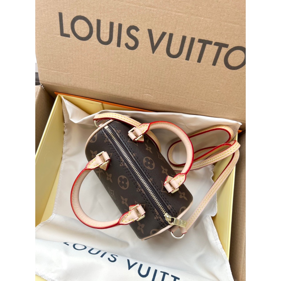 Túi xách lv trống hoa nâu bản super hàng 2 box hịn