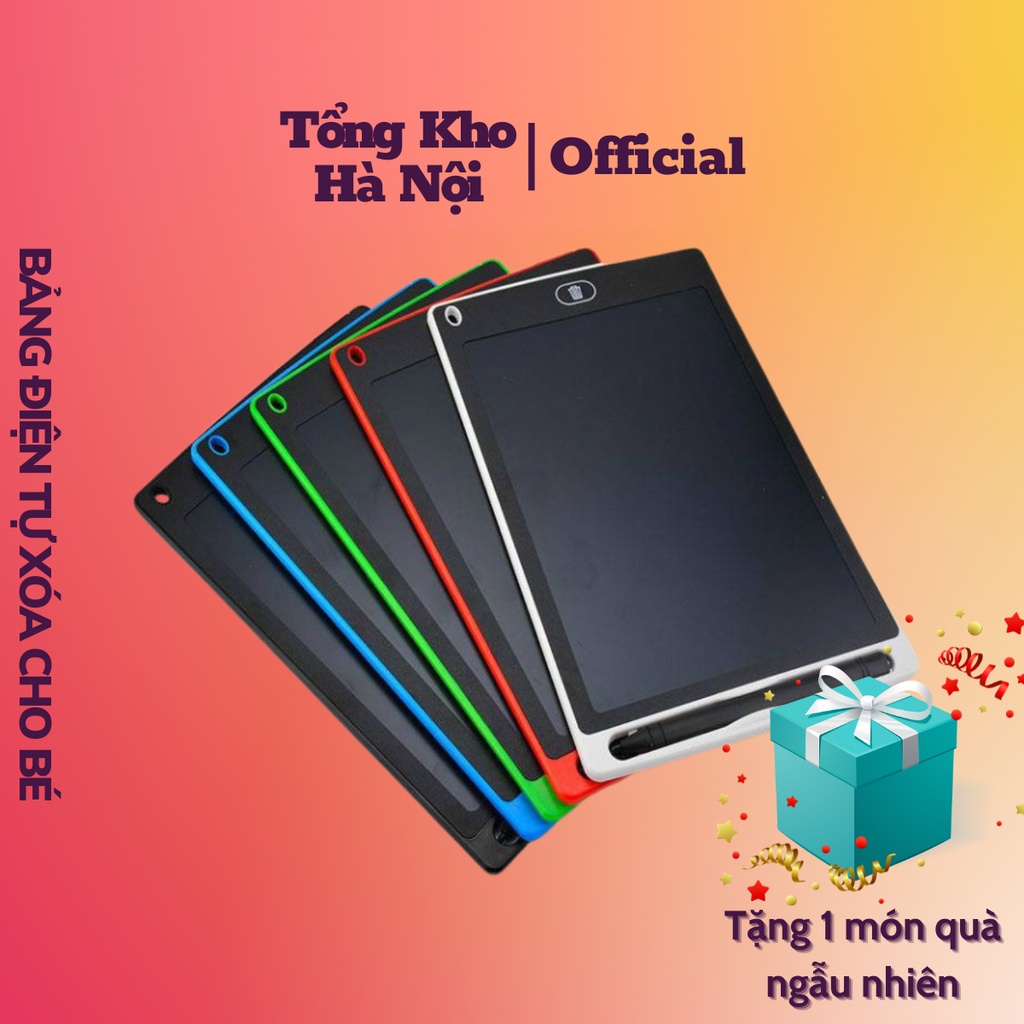 Bảng Điện Tử LCD 8,5inch Cho Bé Tập Viết, Vẽ Sáng Tạo - Bảng Vẽ Tự Xóa