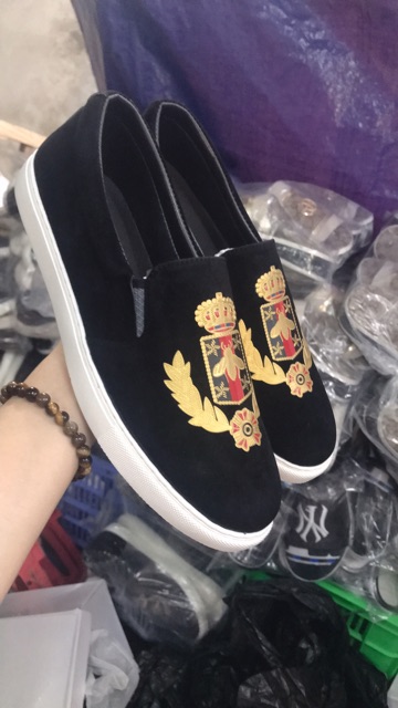 Giày lười nam in bông lúa và ong siêu đẹp | BigBuy360 - bigbuy360.vn