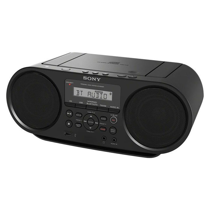 NEW Full box - Máy Radio Sony ZS-RS60BT CD Boombox có Bluetooth NFC