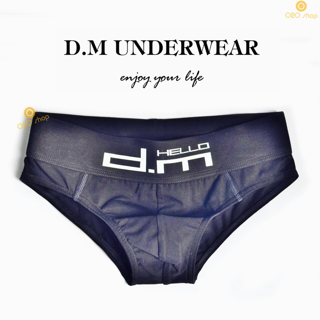 Quần lót nam tam giác cao cấp, sịp nam tam giác thun cotton Hiệu DM LN022