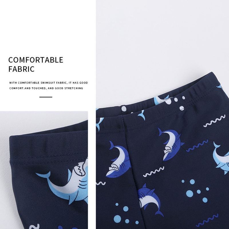 Quần Bơi Họa Tiết Hoạt Hình Co Giãn Dành Cho Bé Trai