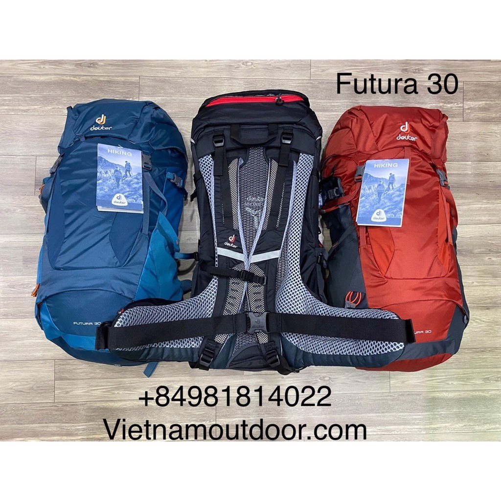 Balo Deuter Futura 30 Sở hữu thiết kế đơn giản tiện dụng