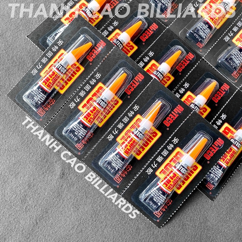 [CHÍNH HÃNG] KEO DÁN ĐẦU CƠ BI-A BIDA ALTECO SUPER GLUE