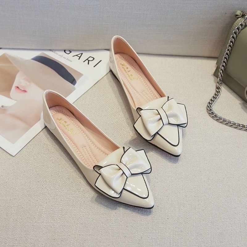 Giày búp bê viền nổi quảng châu siêu hot