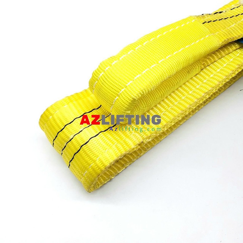 Dây cáp vải cẩu hàng bản dẹp 3 tấn một mét hệ số an toàn 6:một