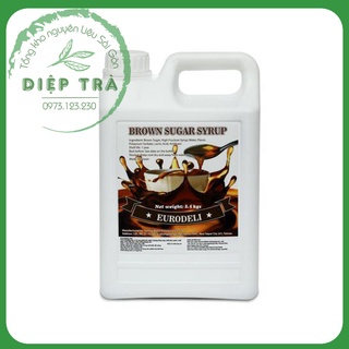 Siro Đường Đen Đài Loan EuroDeli 2,5kg (Làm sữa tươi trân châu đường đen)