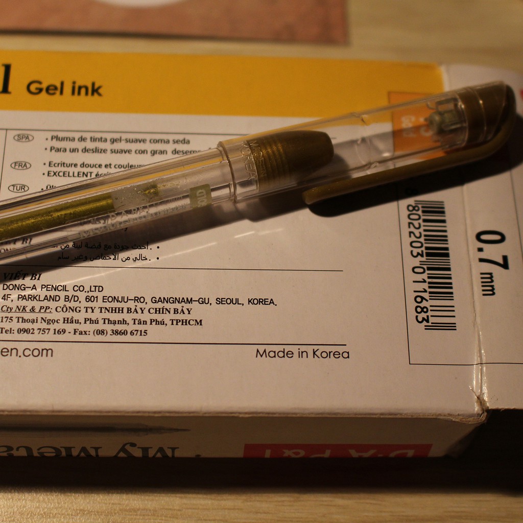 Bút nhũ màu đồng trang trí Scrapbook - Dongapen