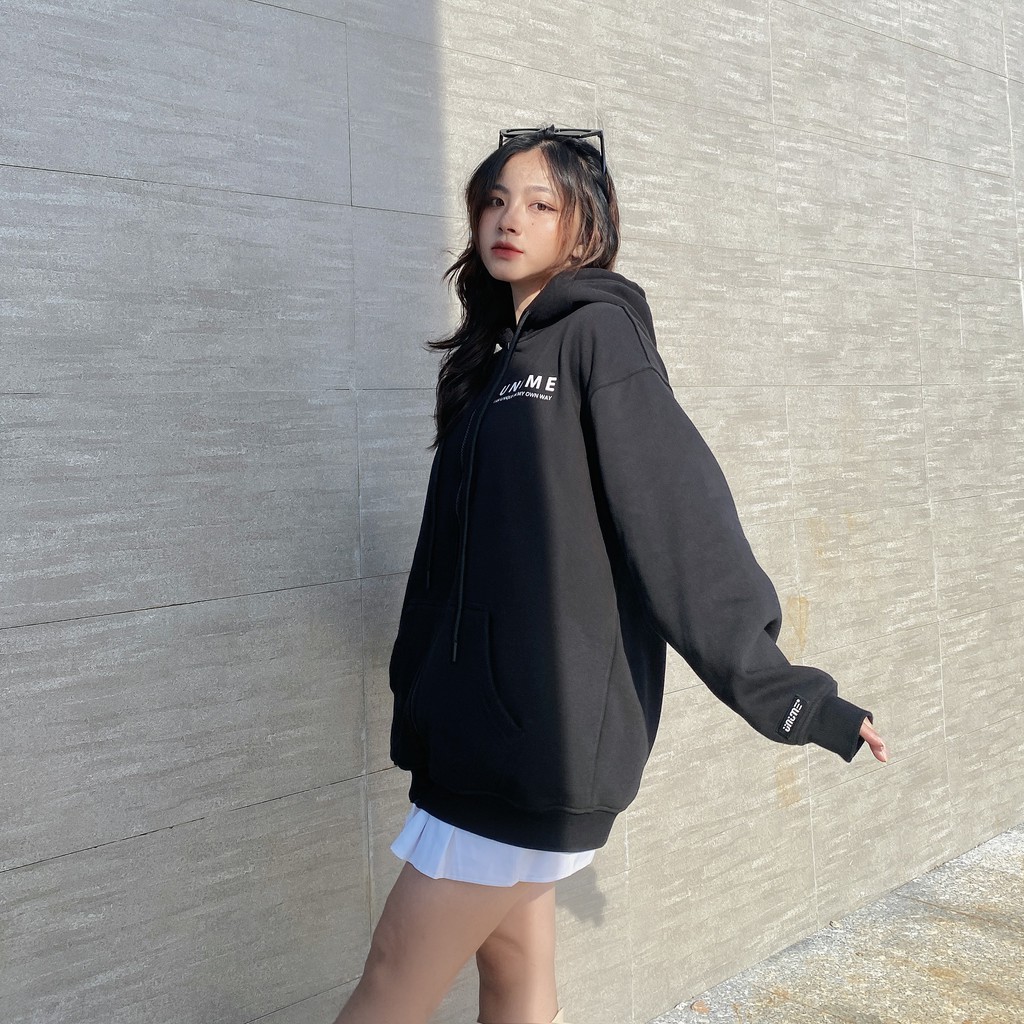 Áo khoác dây kéo Unime Hoodie Zip Flex 1.0 - Màu đen | BigBuy360 - bigbuy360.vn