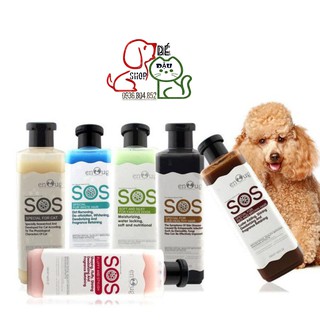 Sữa tắm SOS các màu cho chó mèo