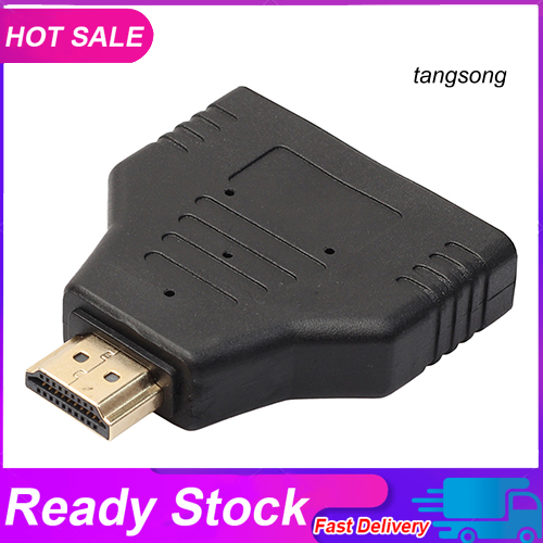 Cáp Chuyển Đổi Hdmi Sang 2 Đầu Âm 1 Trong 2