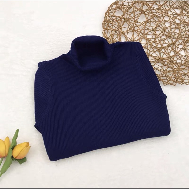 VL45 VÁY LEN CỔ LỌ DÁNG DÀI ÔM BODY - THỜI TRANG THU ĐÔNG NỮ