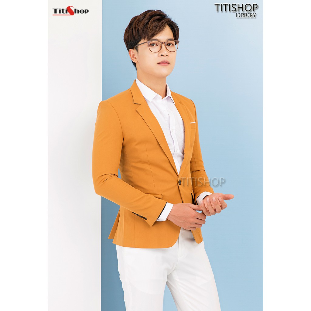 Áo Vest Nam Titishop AVN252 Màu Vàng