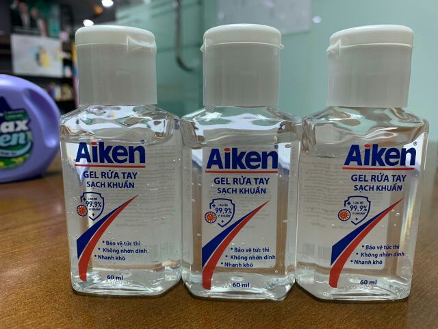 (Hot) Nước rửa tay khô Aiken 60ml | BigBuy360 - bigbuy360.vn