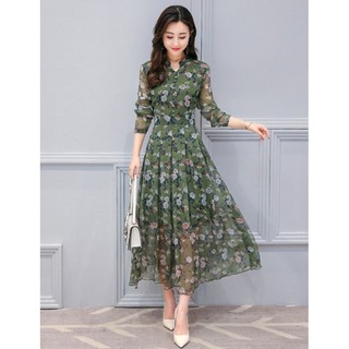 Đầm xoè thanh lịch dáng công sở