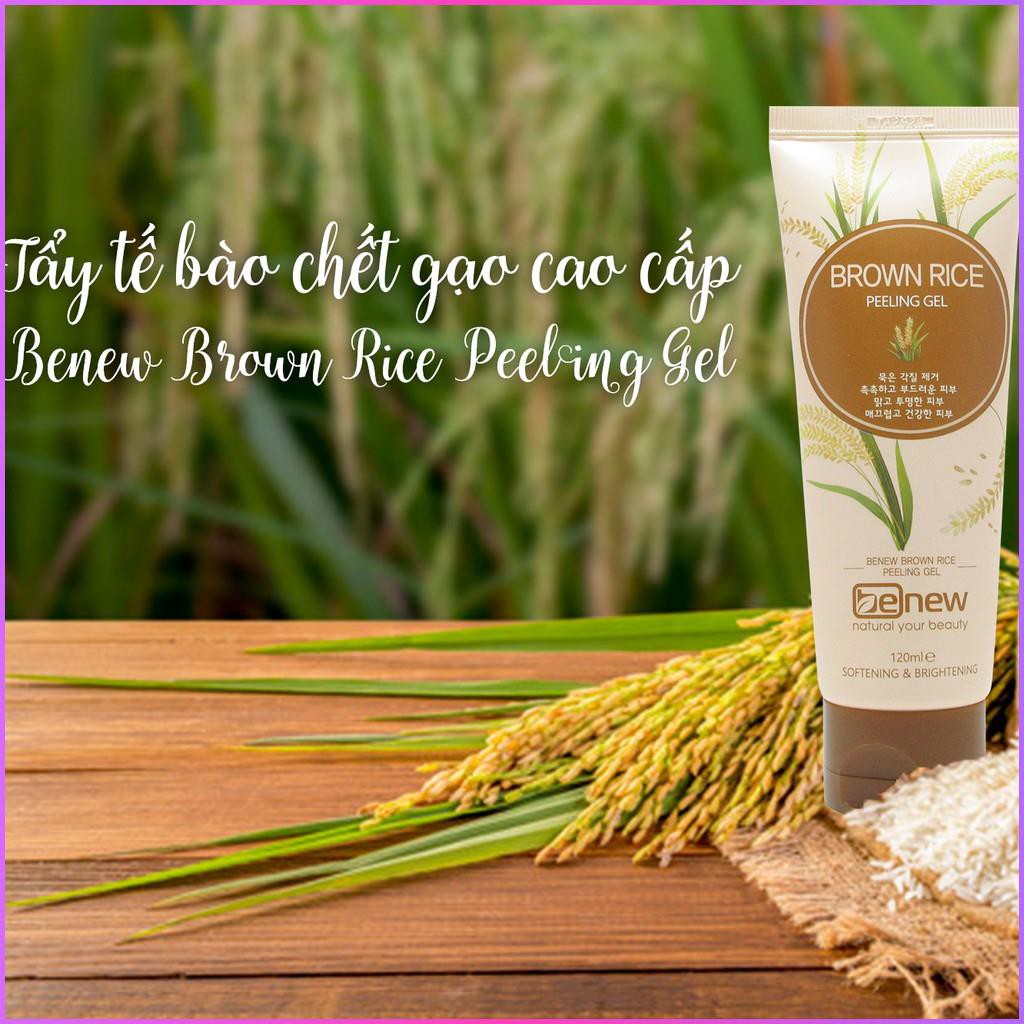 Tẩy tế bào chết Gạo cao cấp - BENEW Brown Rice Peeling Gel 120ml