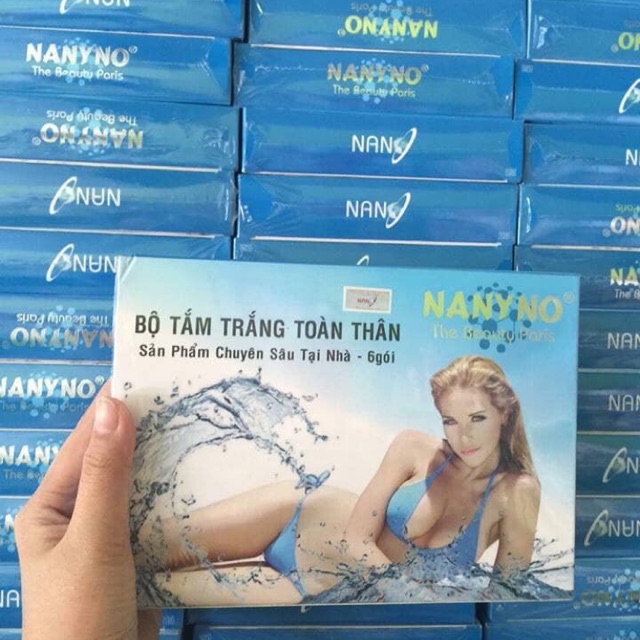 BỘ TẮM TRẮNG NANYNO TOÀN THÂN