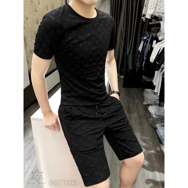 Set Áo quần LV ,Gucci ép vân