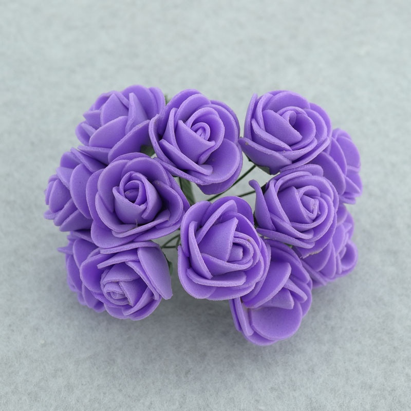 Bó Hoa Hồng Bong Bóng Nhân Tạo 12 Màu Sắc Dùng Để Trang Trí Tiệc Cưới