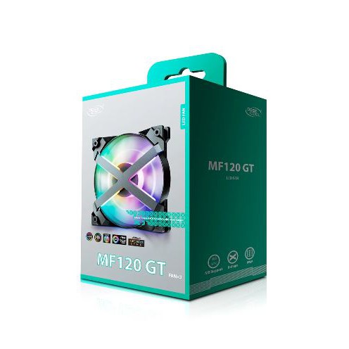 Quạt tản nhiệt Case DEEPCOOL MF120 GT (3 quạt) ARGB - 5V