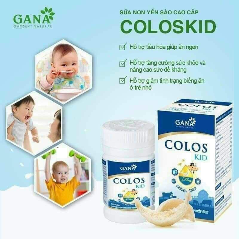 SỮA NON YẾN SÀO COLOSKID GANA CHÍNH HÃNG