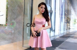 Đầm xoè 2 dây (kèm hình thật) sale 50%
